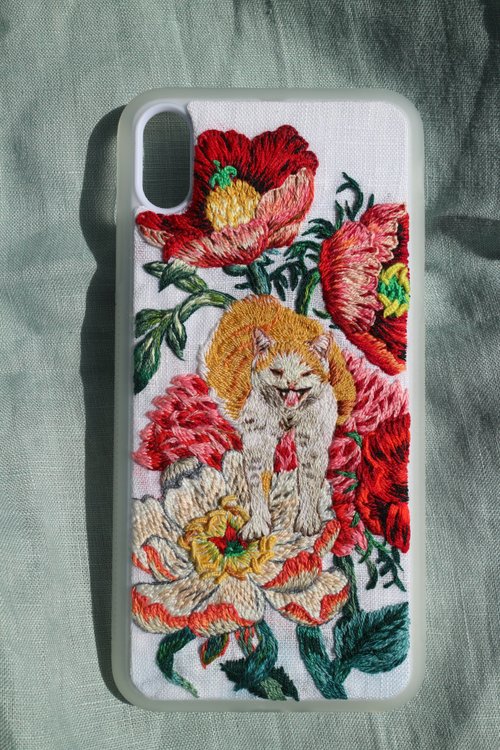 Psychedelic Grateful Dead Bear **Customize Embroidery** - Shop HORIZON MOON  Phone Cases - Pinkoi