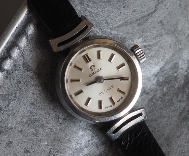 オメガ　デヴィル　腕時計　手巻き　メンズ　ラウンド　３２mm　銀　ビンテージ OMEGA オメガ デビル ヴィンテージ アンティーク 手巻き 中古