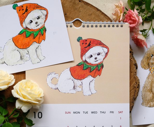 クリスマスプレゼント】2022年猫と犬のカレンダーフェスティバル