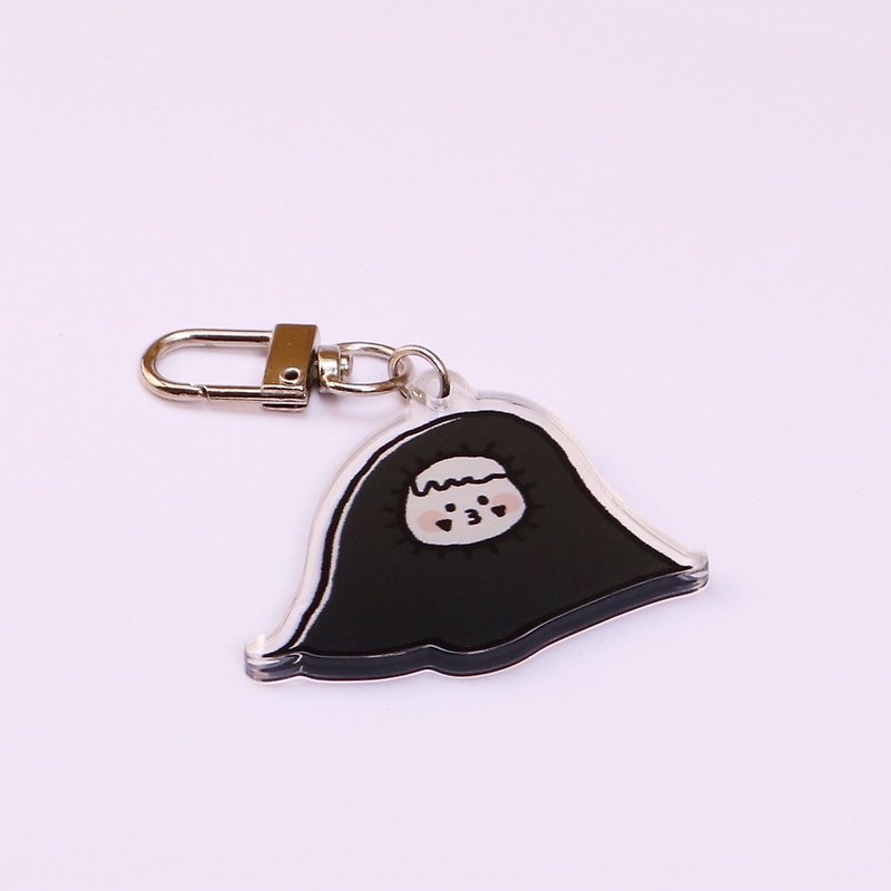 Xiao Mengxuan・Black Rascal・Acrylic Key Ring Charm - ที่ห้อยกุญแจ - อะคริลิค สีดำ