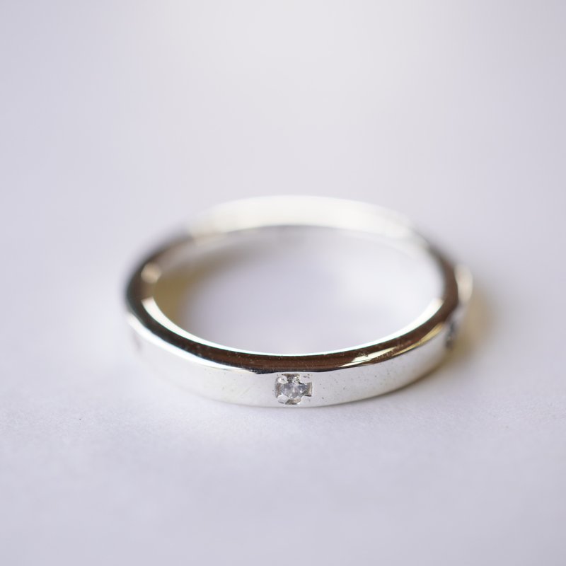 design ring 230 - แหวนทั่วไป - โลหะ สีเงิน