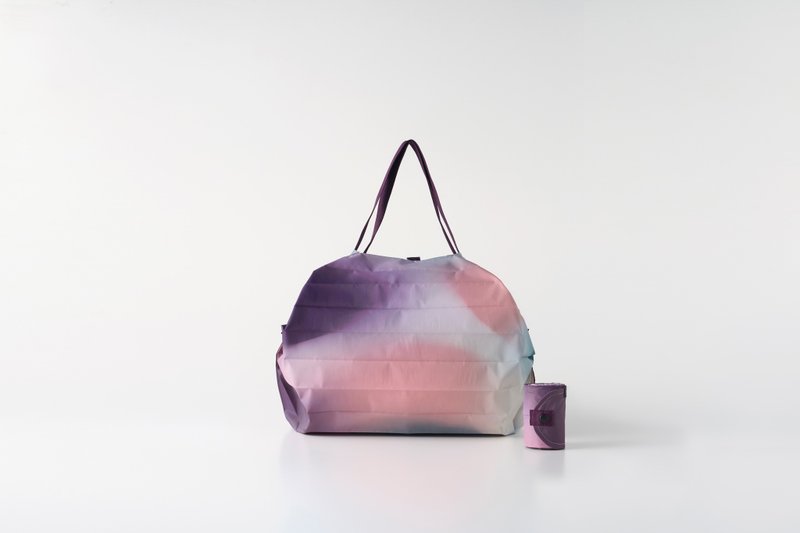 Foldable Tote M - Pearly Sky (Mountain Views) - Messenger Bags & Sling Bags - Nylon Multicolor