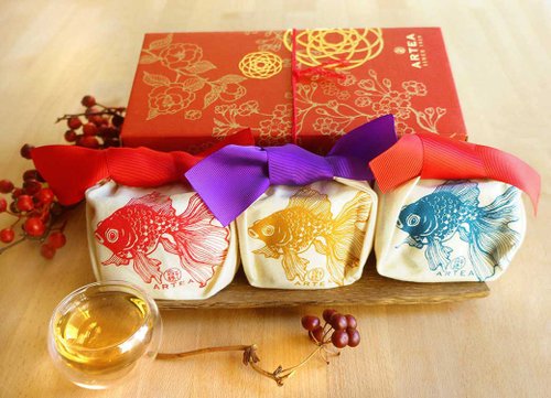 ARTEA ARTEA【 金玉滿堂 】 禮盒 手採手製茶50gX3