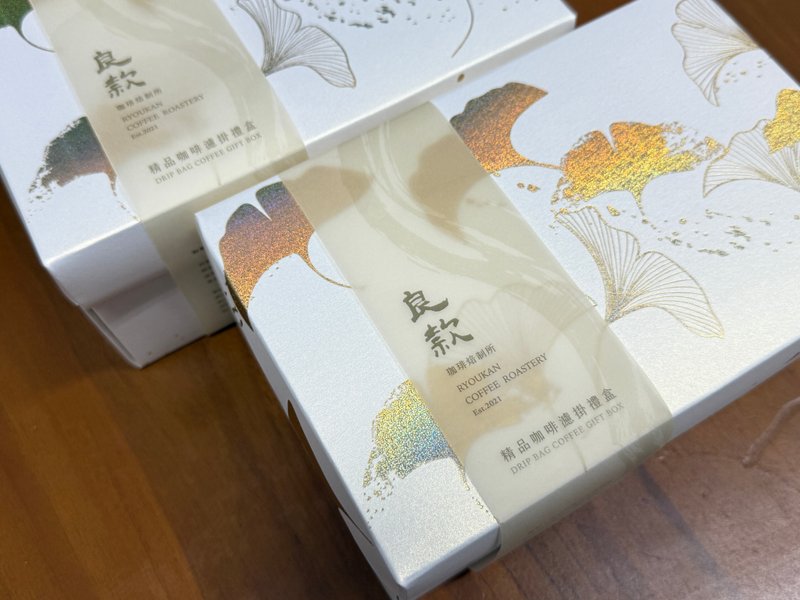 良款中秋禮盒 濾掛咖啡18入 / 濾掛咖啡12入法式甜點組合 限量 - 咖啡/咖啡豆 - 其他材質 