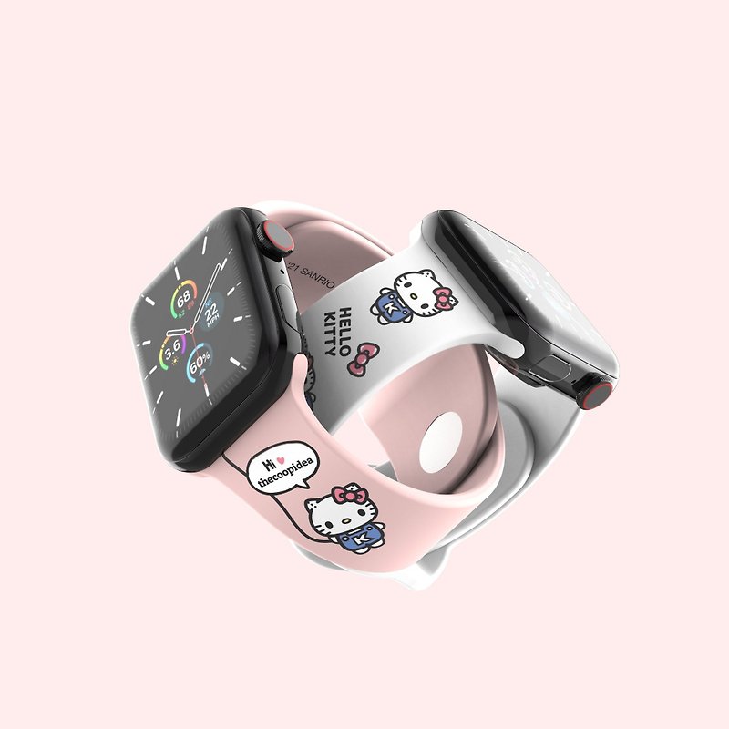 塑膠 錶帶 - Hello Kitty x HOOPS Apple Watch 42 / 44 / 45 mm 錶帶