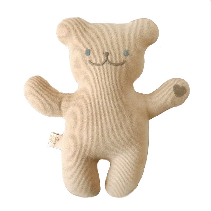 Korean Chezbebe Caramel Bear Soothing Doll - ของเล่นเด็ก - ผ้าฝ้าย/ผ้าลินิน 