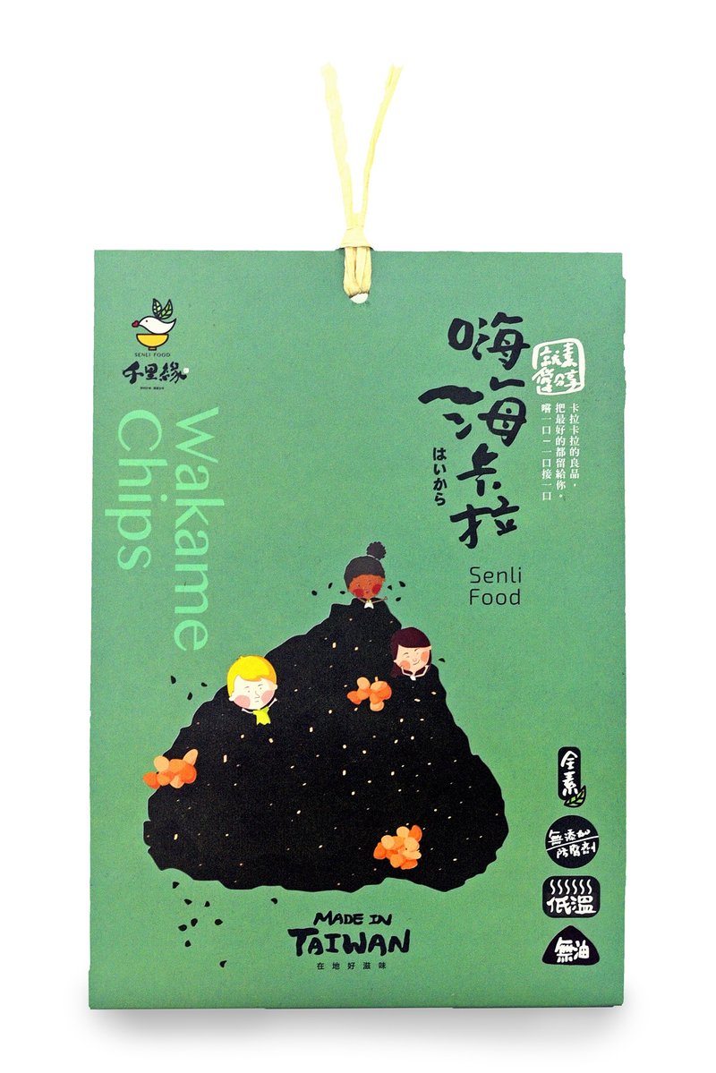 千里緣 嗨海卡拉  160g - 零食/點心 - 新鮮食材 綠色
