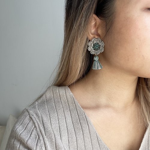 ANNE MICHELLE プロミスイヤリング asumi bijoux asatsuyu thread earring｜ピアス・イヤリング