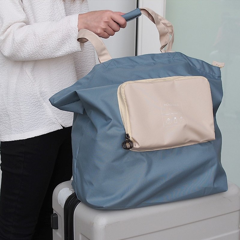 Bon Voyage | Traveler Foldable Spare Bag (Small) - Green - กระเป๋าถือ - ไนลอน สีเขียว