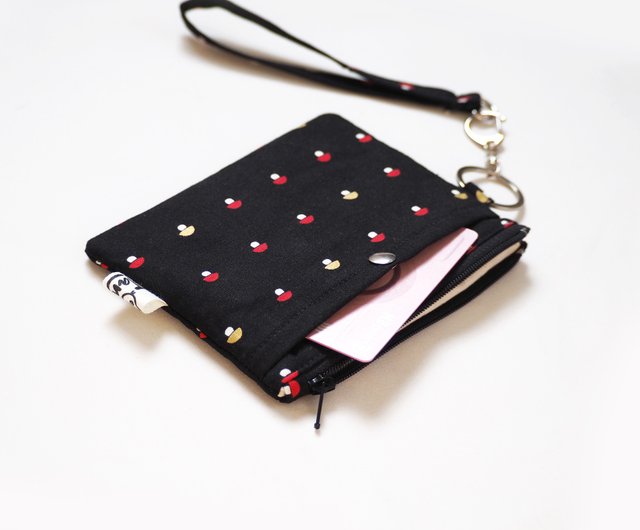 Tiny keychain clearance pouch