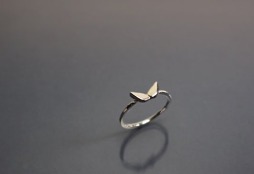 Maple jewelry design 鏡射系列-翅膀設計925銀戒