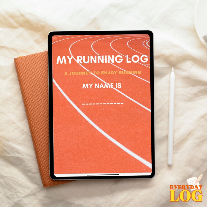 數碼/電子 跑步日誌 Run Log - 電子手帳及素材 - 其他材質 