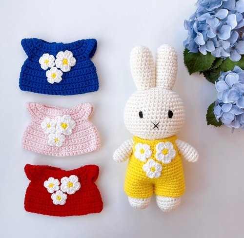 橘荷屋 x Miffy 荷蘭 Just Dutch | 手工編織 衣服 Miffy Melanie 生日系列