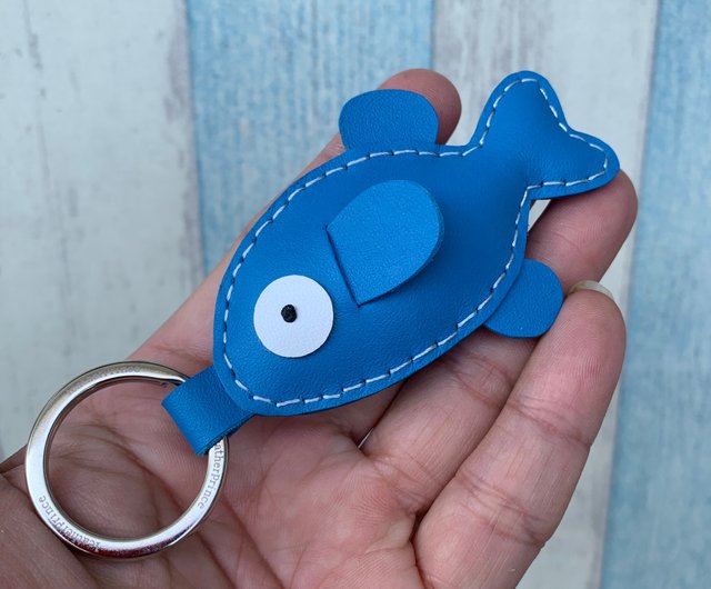 Cute hot sale fish keychain