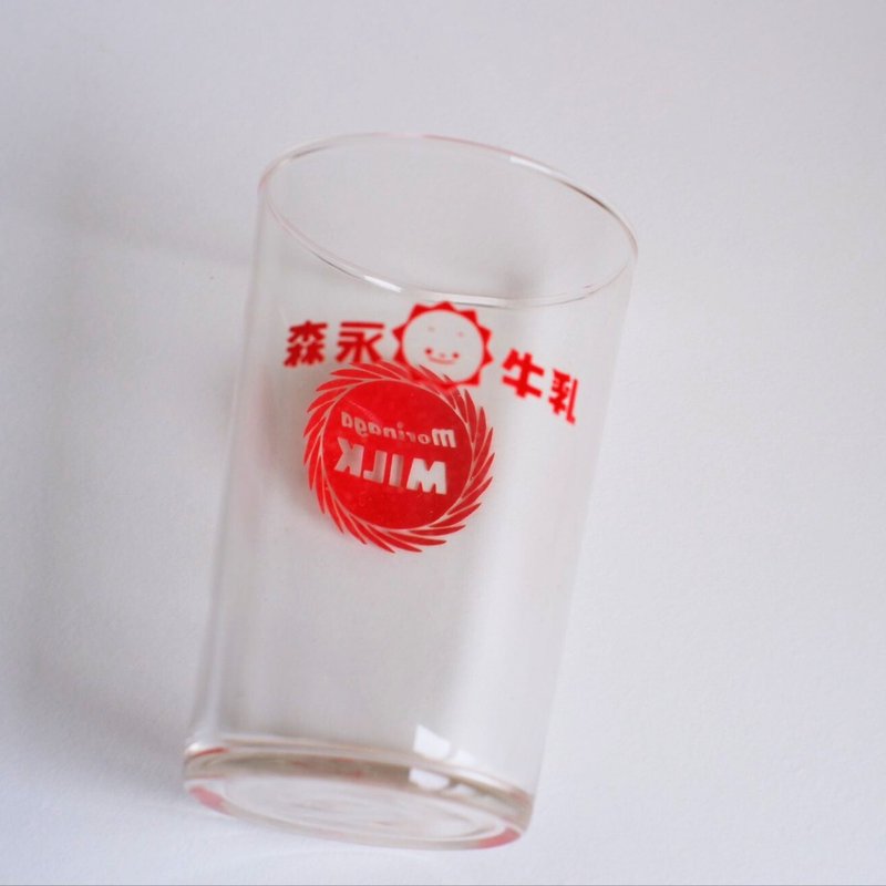 Japanese Showa Morinaga milk cup - Cups - Glass 