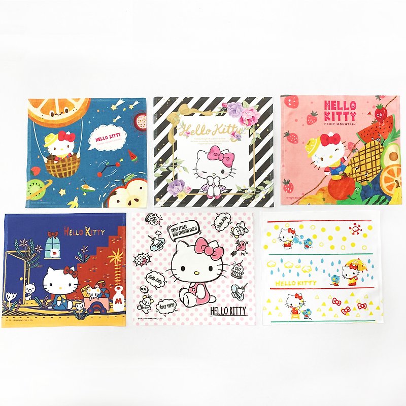 [Buyang] Hello Kitty Classic Universal Cloth 6 Types = Buyang Produced = Sanrio Official Authorization - Eyeglass Cases & Cleaning Cloths - Other Materials Multicolor