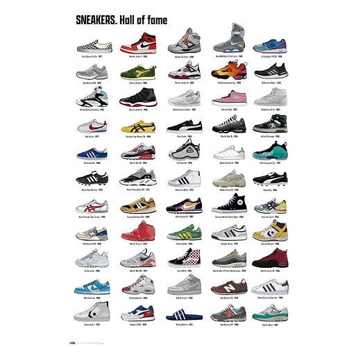 Dope 私貨 潮鞋名人堂 - Sneakers Hall Of Fame 每個鞋頭都該有一張的海報