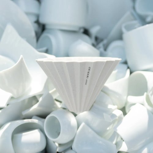 日本 ORIGAMI 摺紙濾杯 Rework 陶瓷濾杯組S/M 不含杯座 限量販售