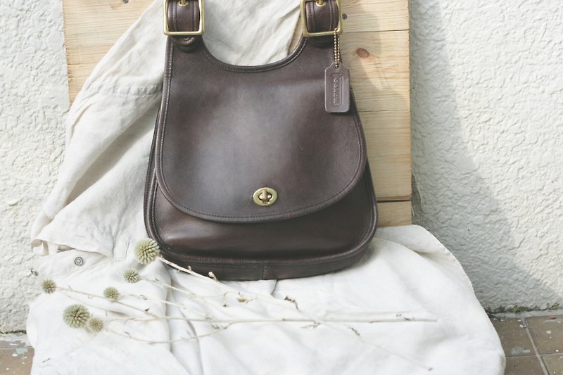 Leather bag _B020 - กระเป๋าแมสเซนเจอร์ - หนังแท้ สีนำ้ตาล