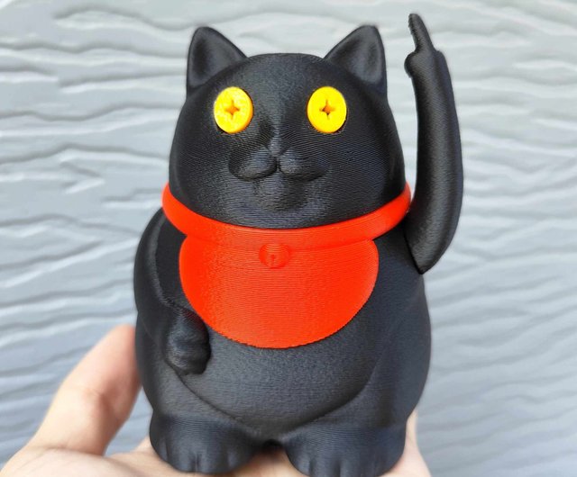 プリント入り　大変丈夫な帆前掛け　商売人必須 招き猫プリント柄 プリント入り 大変丈夫な帆前掛け 商売人必須 招き猫プリント柄