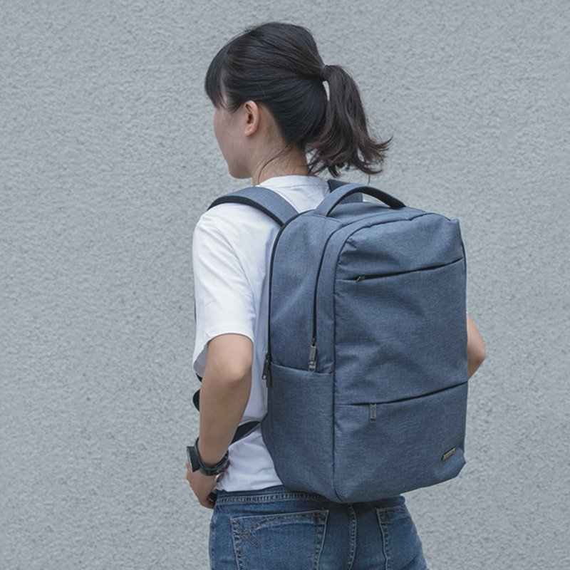 CORRE【OP015】Ultra lightweight multifunctional 13-inch computer bag - กระเป๋าแล็ปท็อป - วัสดุกันนำ้ สีดำ