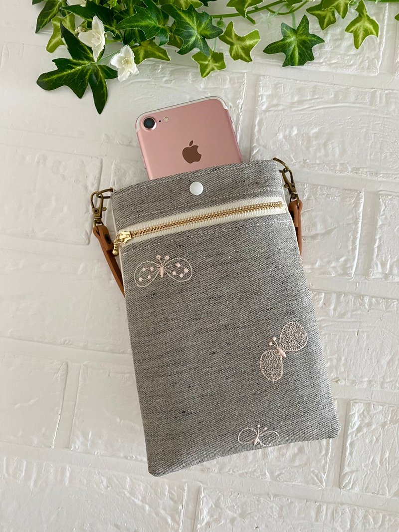 Mina Perhonen smartphone pouch minaperhonen - Toiletry Bags & Pouches - Cotton & Hemp 