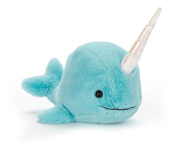 お人魚　ジモモ　水色 アクアシーブルーイッカク - ショップ Jellycat 人形・フィギュア - Pinkoi