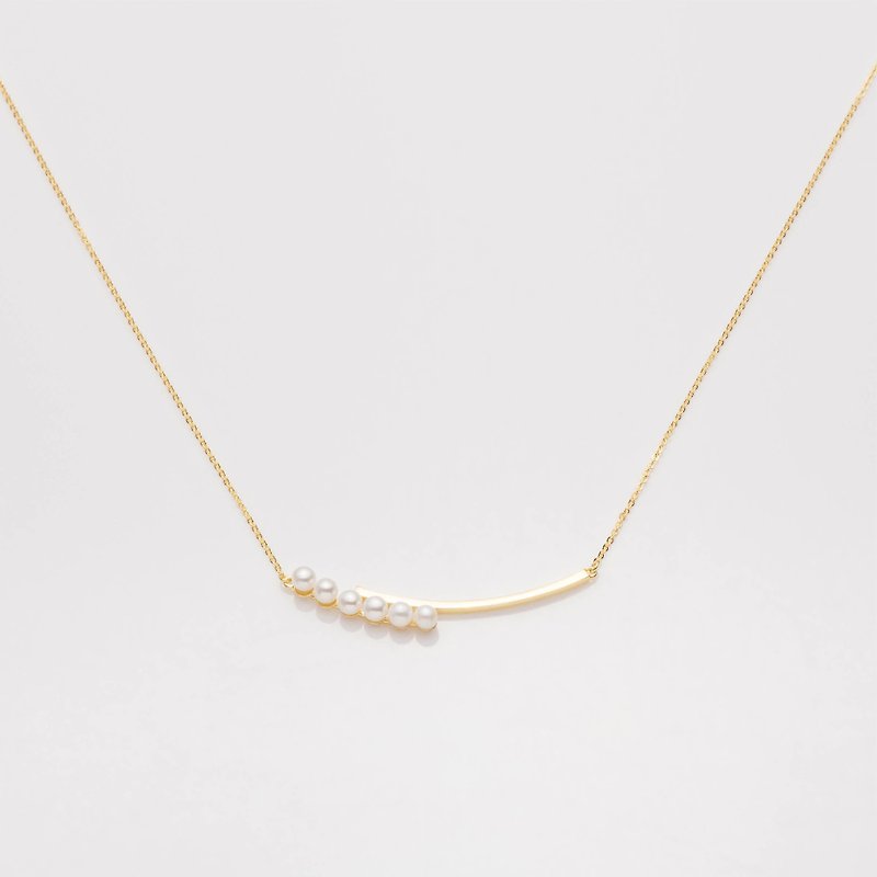 Lynette necklace - Necklaces - Copper & Brass Gold