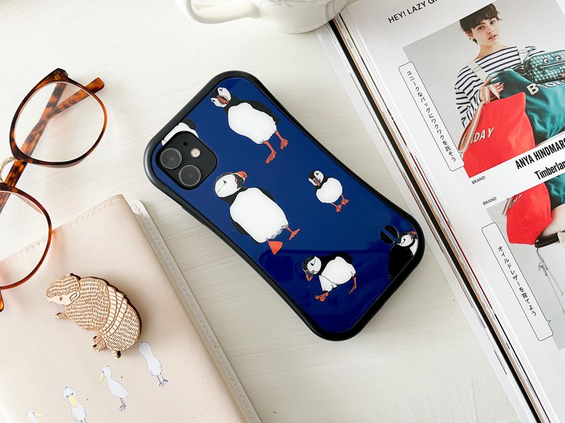 Puffin Grip Case for iPhone - Phone Cases - Glass White