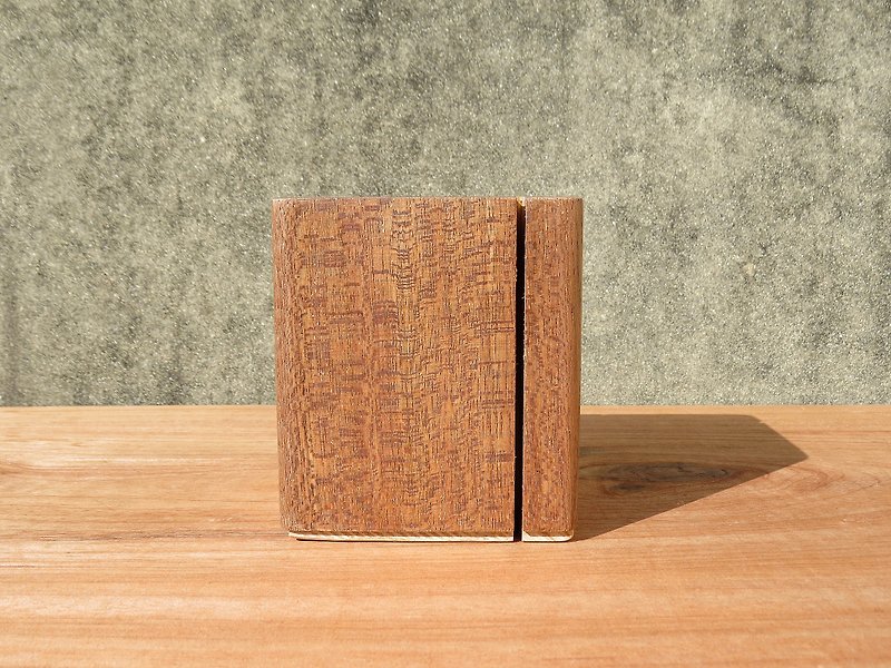 HO MOOD分解シリーズ-高層ビルペンホルダー（大） - ペン立て - 木製 ブラウン