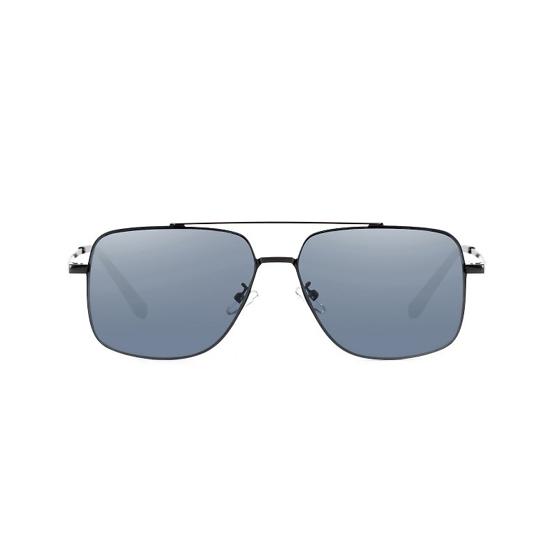 Classic aviator square sunglasses∣UV400 sunglasses∣gift - Sunglasses - Other Metals Black