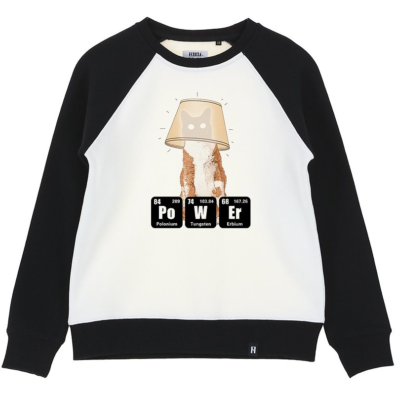 AMO Original cotton adult Sweater /AKE/Cat with Power - Unisex Hoodies & T-Shirts - Cotton & Hemp 