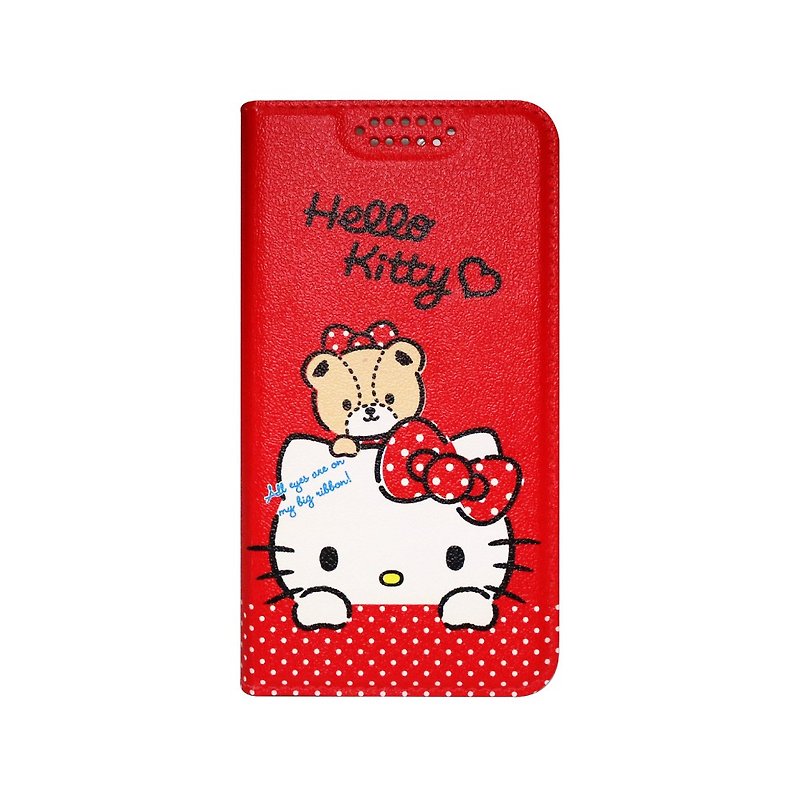 【Hong Man】三麗鷗系列 iPhone 12手機皮套 Hello Kitty 經典款 - Phone Cases - Plastic Red