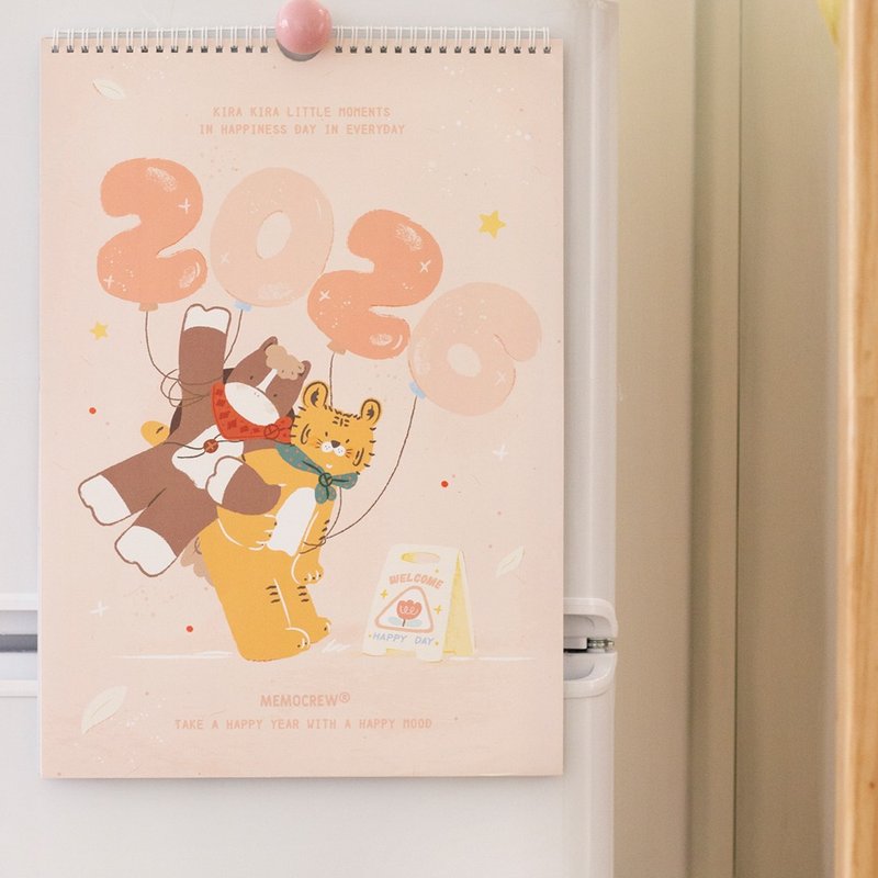 PONGPONGFU | 2026年馬年掛歷 - 日曆/月曆/年曆 - 紙 