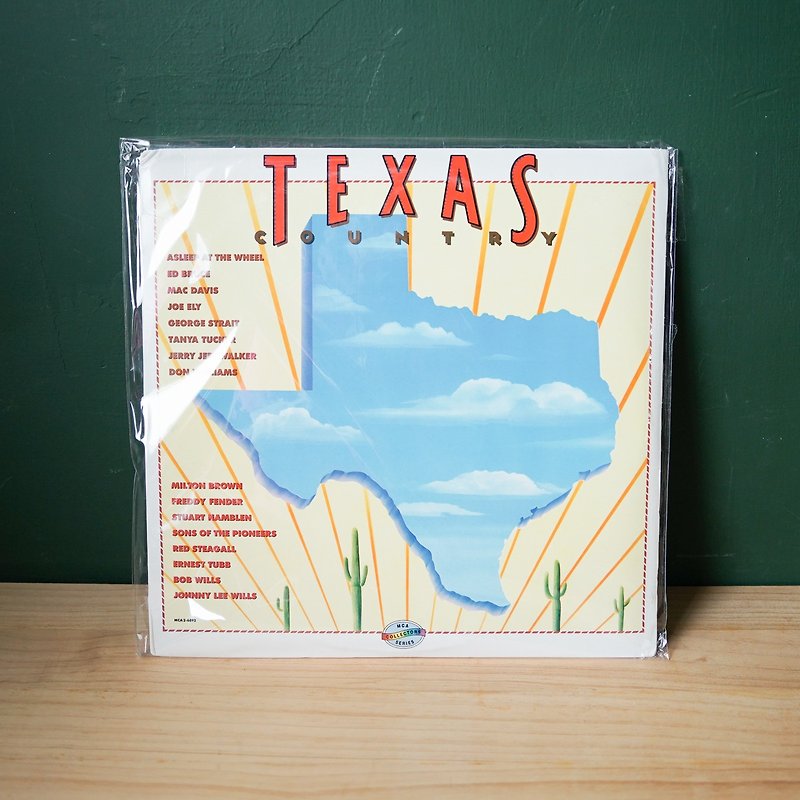 【北極二手雜貨】二手黑膠 Texas Country 鄉村 民謠黑膠唱片 - 其他 - 塑膠 黑色