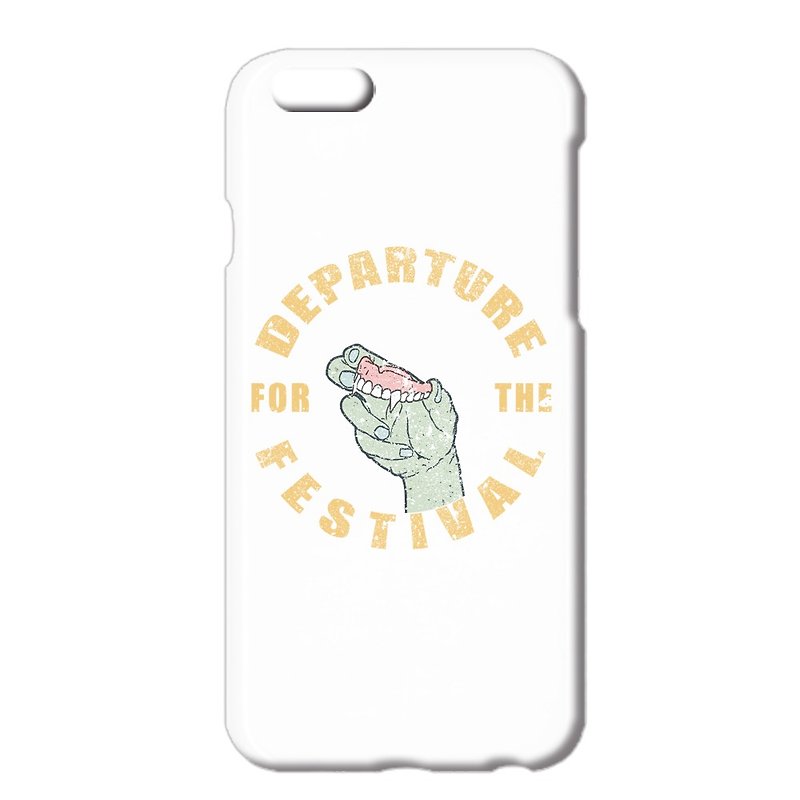 iPhone case / Departure for the festival - Phone Cases - Plastic White