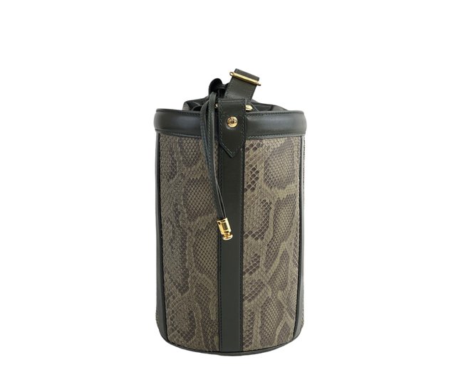 CELINE ヴィンテージ パイソン ショルダーバッグ 日本直送 名牌中古包 】CELINE セリーヌ パイソン ショルダー