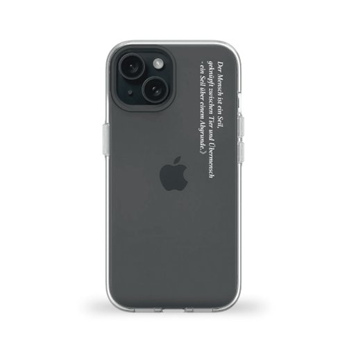 Simple is 客製化 文字 Clear 透明手機殼