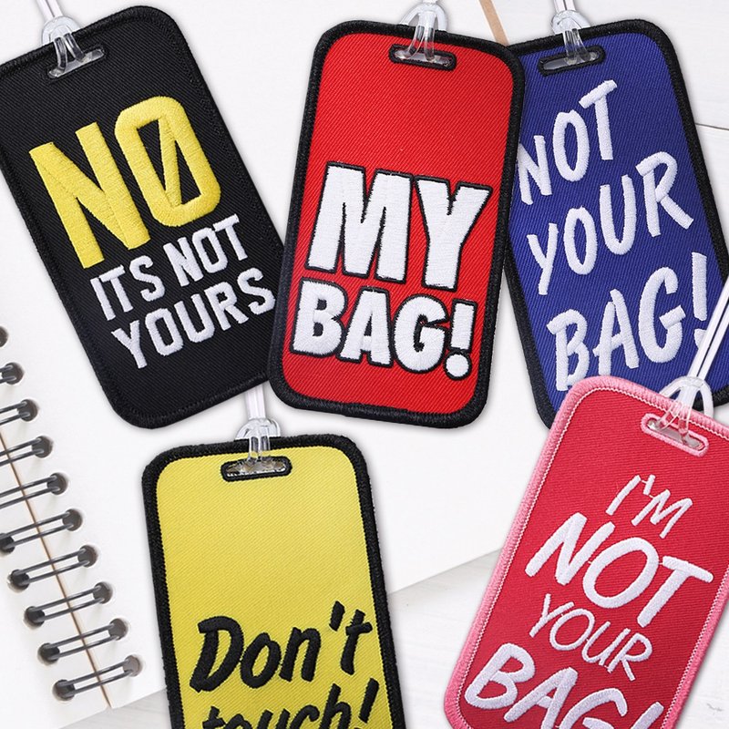 【刺繍タグ】こちらはマイバッグシリーズです - ラゲッジタグ・ネームタグ - 刺しゅう糸 