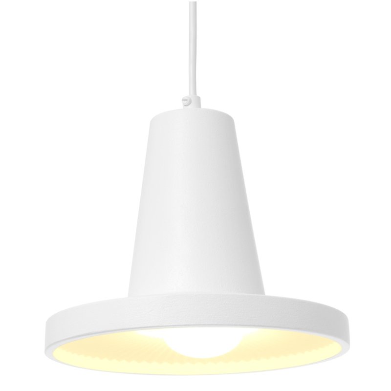 Leitmotiv, Pendant lamp Ribble aluminium – Tall - 燈具/燈飾 - 其他金屬 白色
