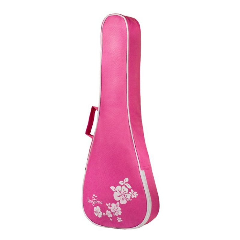 21 inch ukulele bag hibiscus flower piano bag pink Flora Ukulele Bag - Guitars & Music Instruments - Polyester Pink