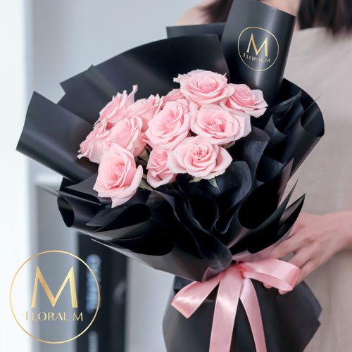 Floral M 花藝 愛麗公主玫瑰鮮花花束