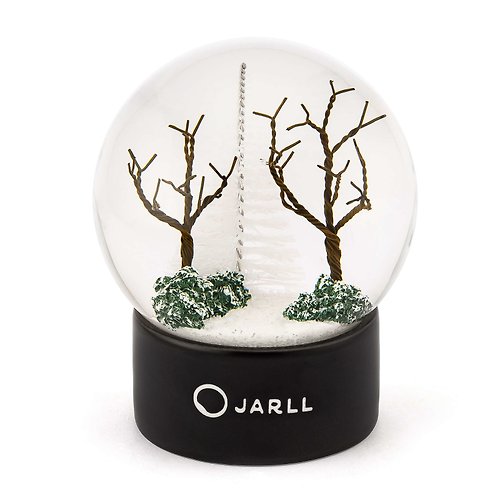 JARLL 讚爾藝術 下雪天Snowing Day 水晶球擺飾 生日情人節聖誕交換禮物 森林療癒