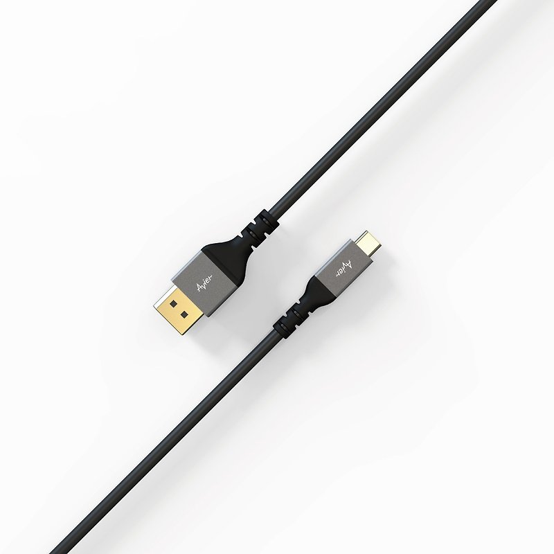 【Avier】Premium 8K USB-C to DisplayPort 1.4 Bidirectional Transmission Cable 2M - Computer Accessories - Plastic 