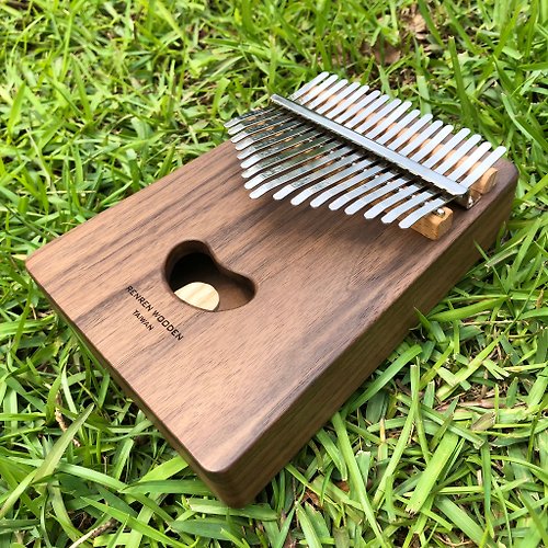 朲人羨木·動聽的木頭 17音實木音箱 拇指琴 美洲胡桃木 萌牙 卡林巴 KALIMBA
