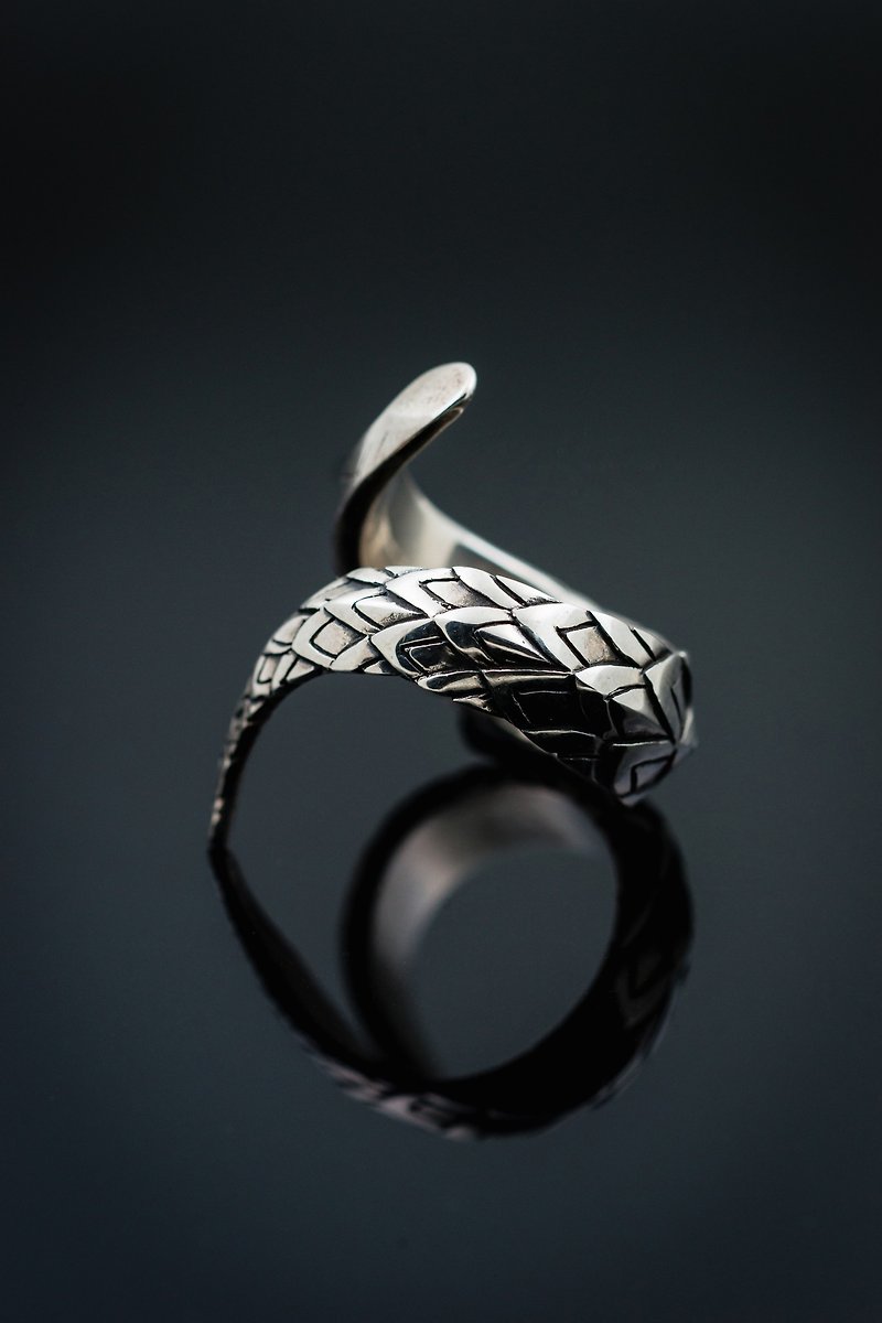 -Hidden-Wide version / Ring - Couples' Rings - Sterling Silver Silver