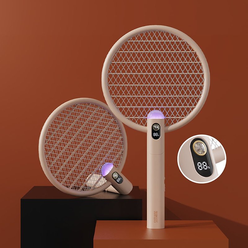 Sothing Smart Electric Mosquito Swatter│Patent Folding Design│Battery Display| - Insect Repellent - Other Materials 