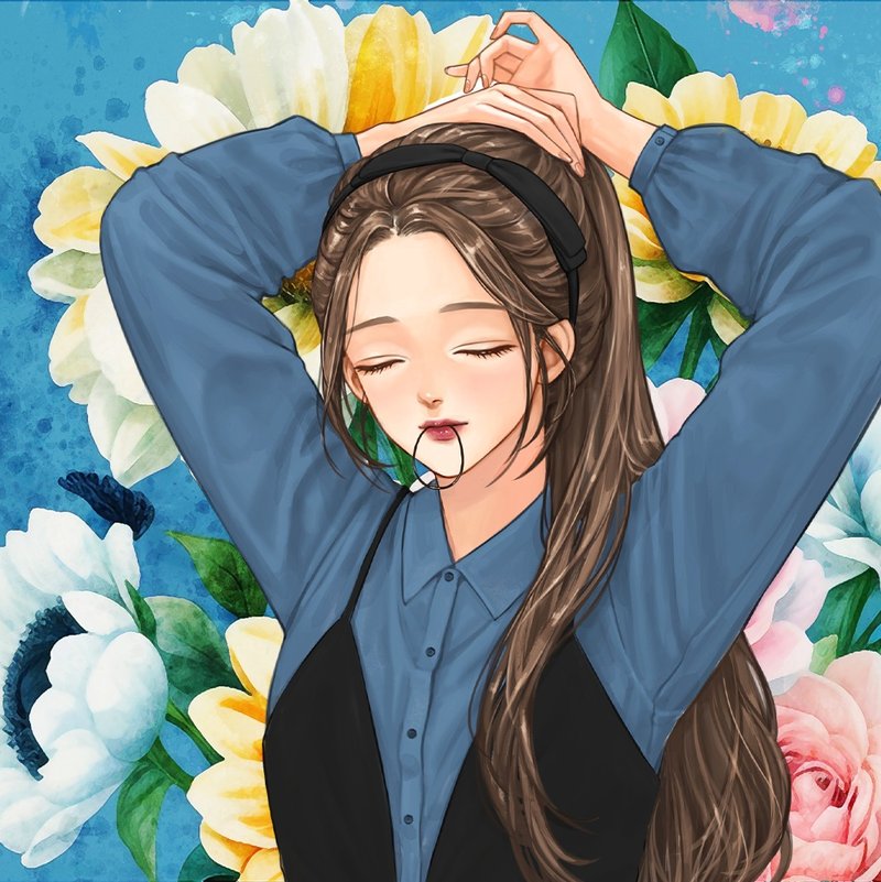 Dana (5Color) - 貼紙 - 紙 多色