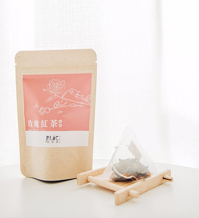 DLIC TEA | Rose Black Tea-Tea Bag x5 - Tea - Fresh Ingredients Red