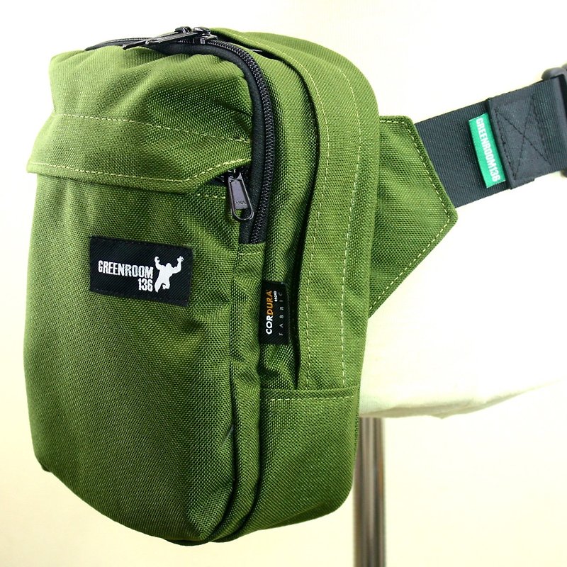 Greenroom136 - Sidekeep - Waist Pouch - Green - Backpacks - Other Materials Green